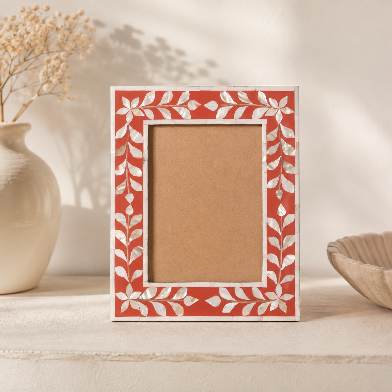 Liona Mother Of Pearl Inlay Photo Frame
