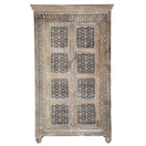 Switch Hiltz Hand Carved Wooden Shoe Cabinet 2 image