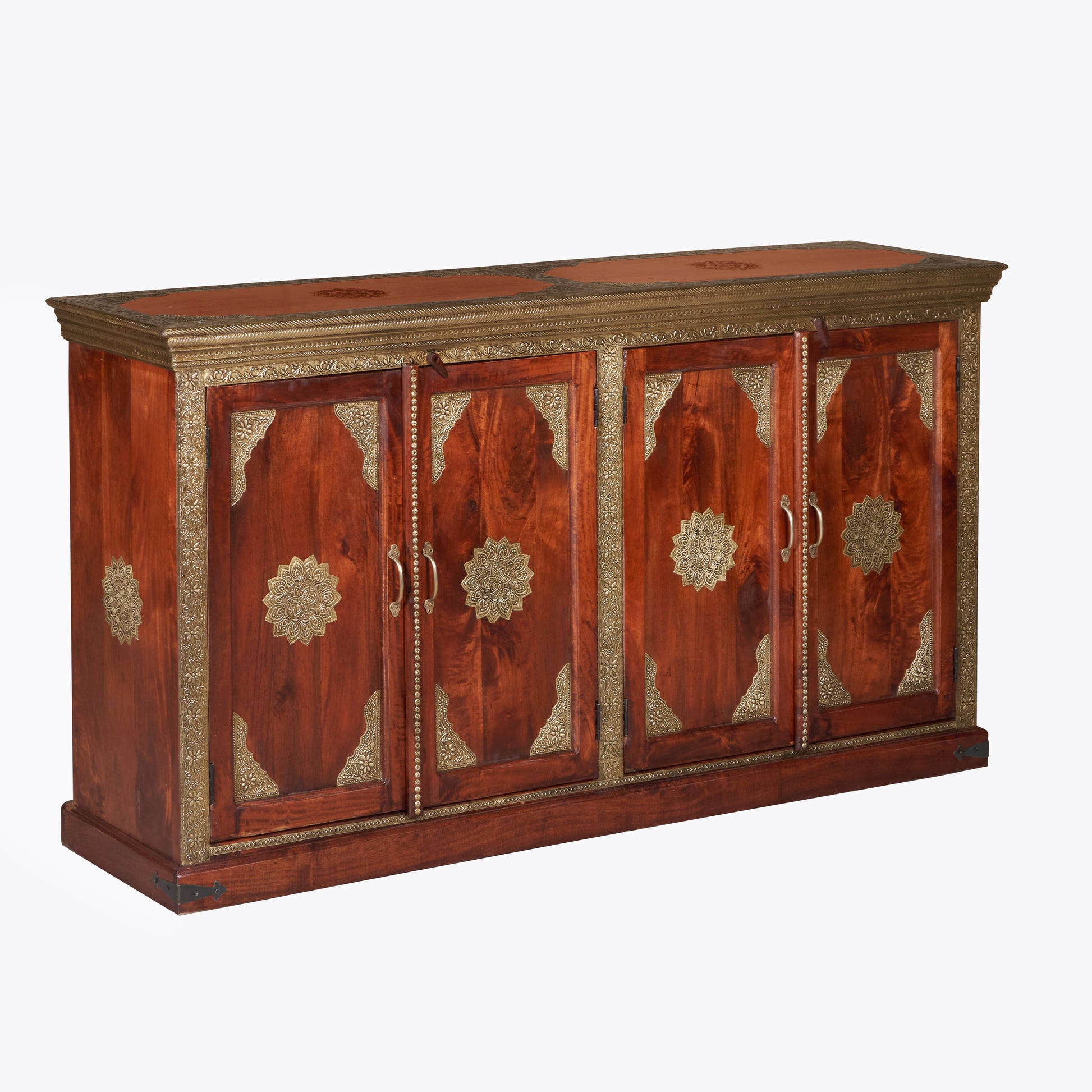 Audrey Hand Carved Wooden Sideboard