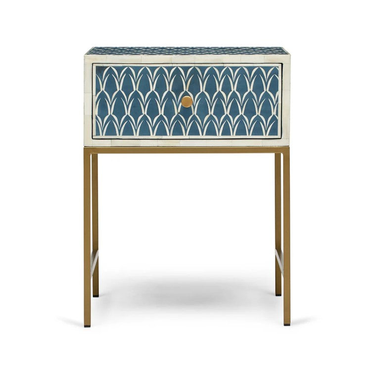Kaya Bone Inlay Bedside