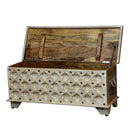 Switch Bella Wooden Carved Storage Trunk 2 image
