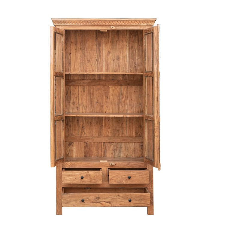 Amy Carved Bookcase