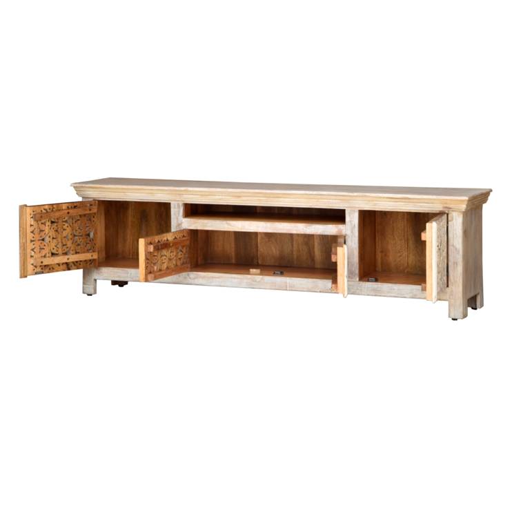 Jessica Hand Carved TV Cabinet
