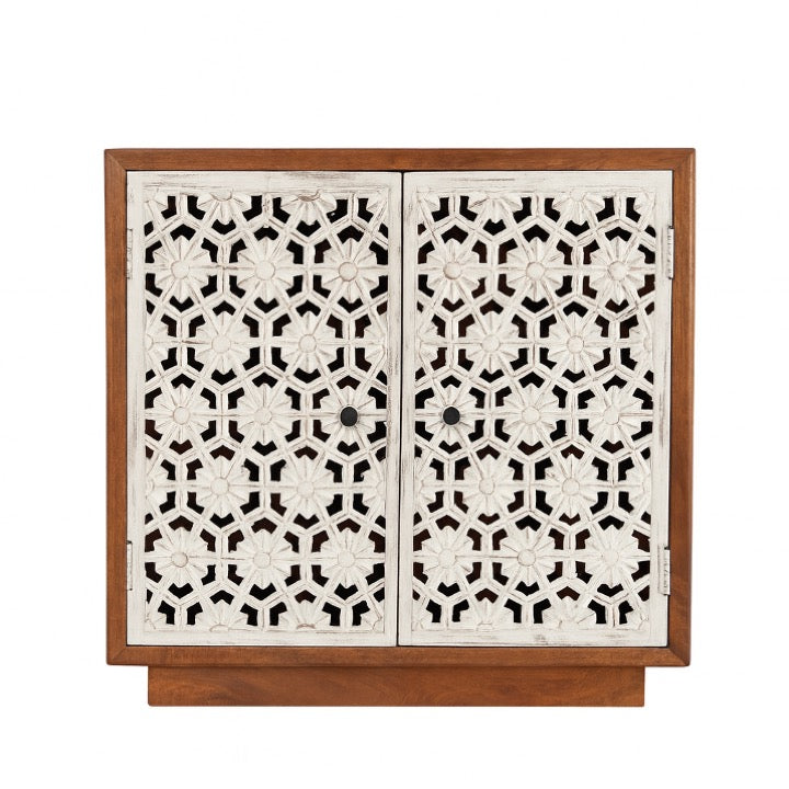Kenny Hand Carved Cabinet