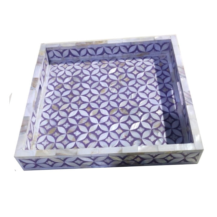 Jaroslaw Mother of Pearl Inlay Tray