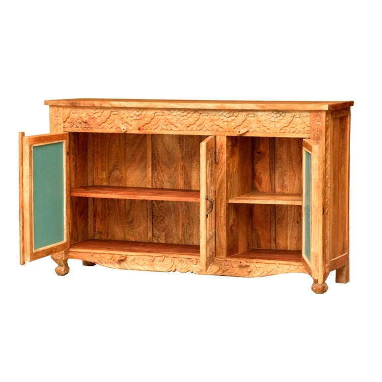 Shiva Hand Carved Sideboard