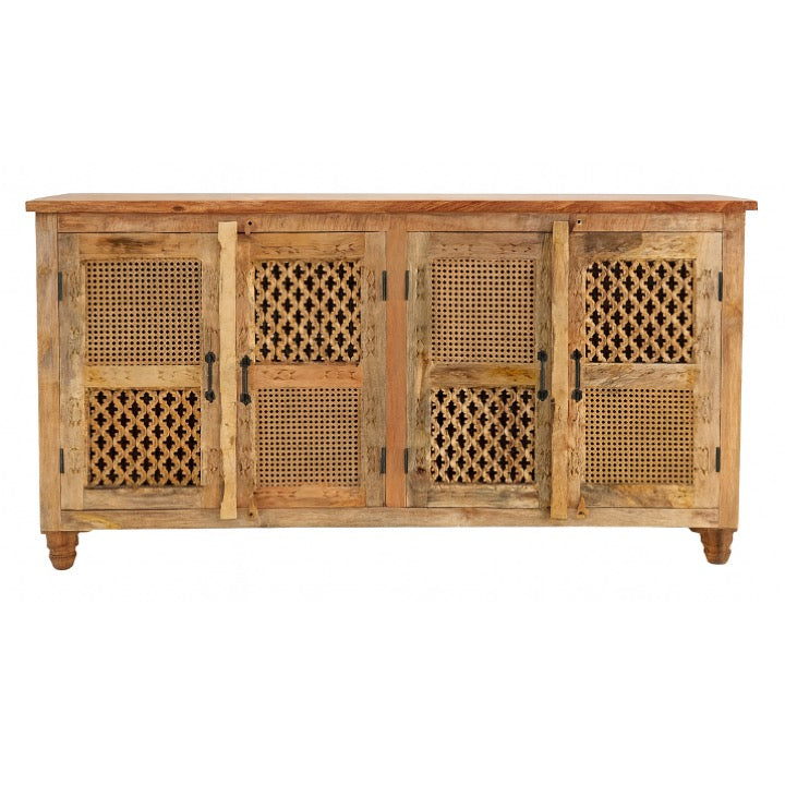 Axel Hand Carved Wooden Sideboard