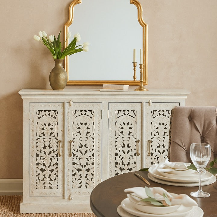 Emma Hand Crafted Wooden Sideboard