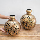 Switch Rita Brass Finish Lantern 3 image
