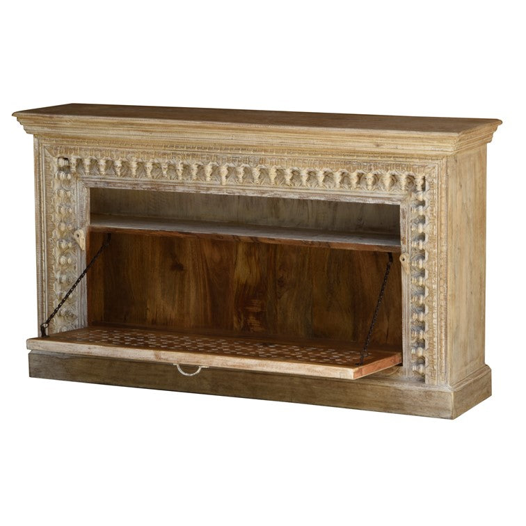Evie Hand Carved TV Cabinet