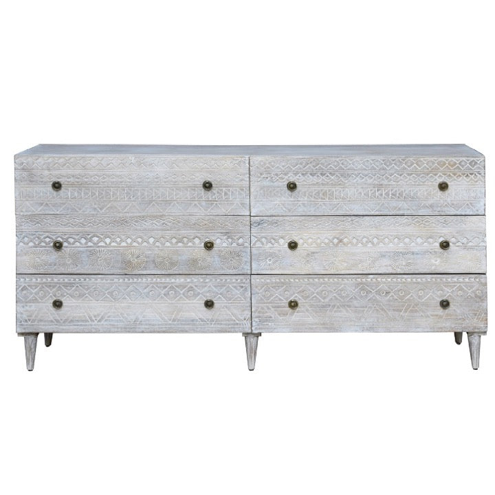 Cuoco Hand Carved Chest