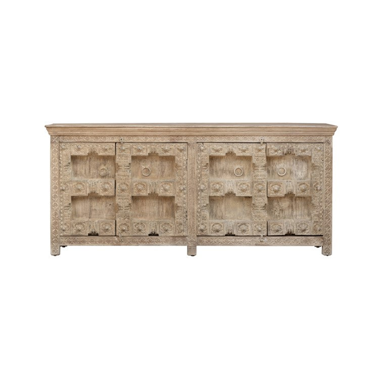 Dinesh Hand Carved Wooden Sideboard