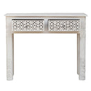 Switch Rama Wooden Brass inlaid Console Table 2 image