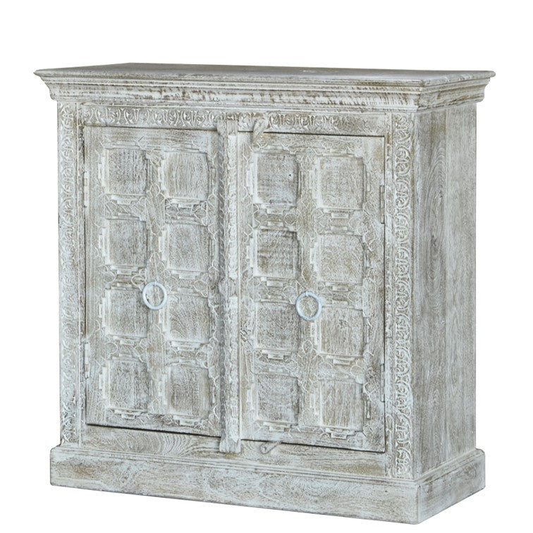 Sandra Carved Wooden Cabinet