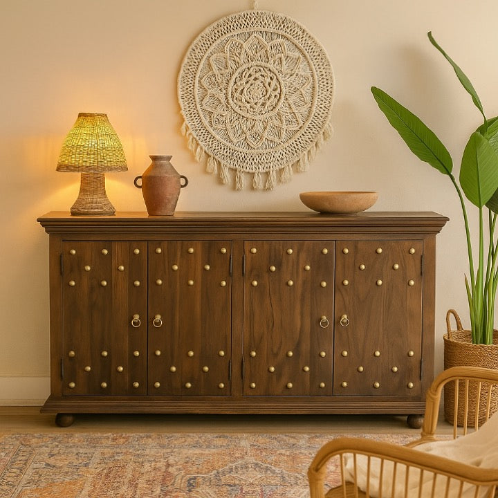 Nonso Hand Carved Sideboard