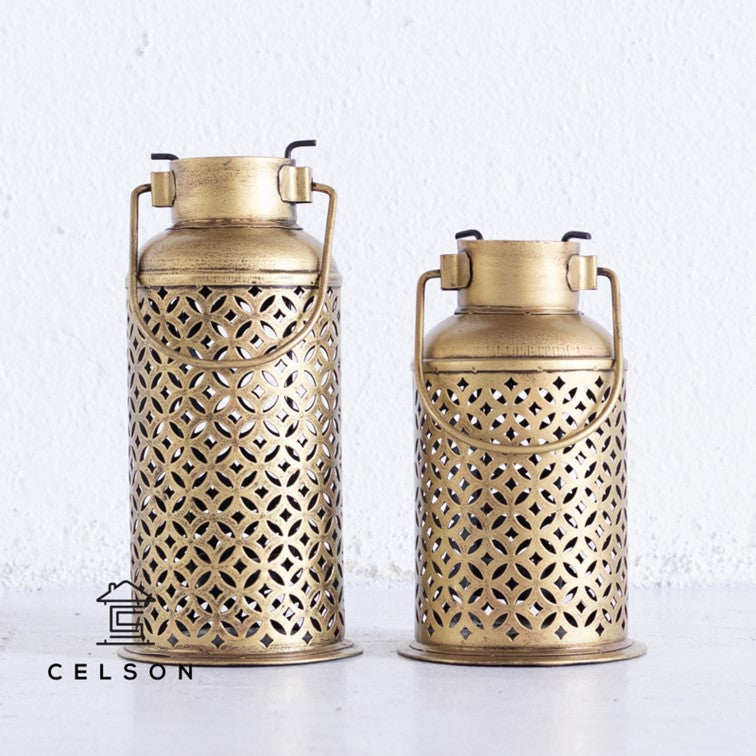 Peter Antique Brass Handcrafted Lantern