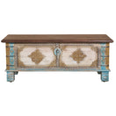 Switch Evan  Vintage Style Brass Fitted Wooden Trunk 3 image