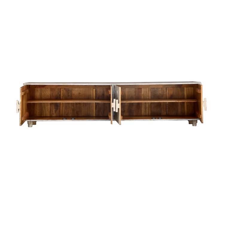 Chrisy Hand Carved TV Cabinet