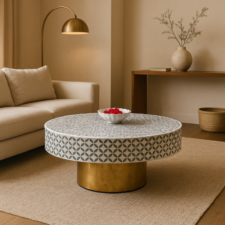 Dali Mother of Pearl Coffee Table