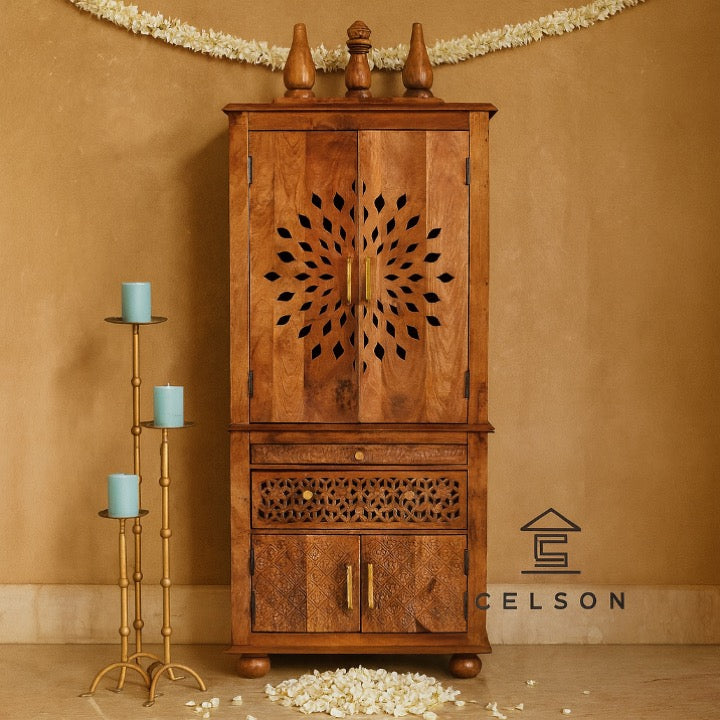 Krishna Carved Altar