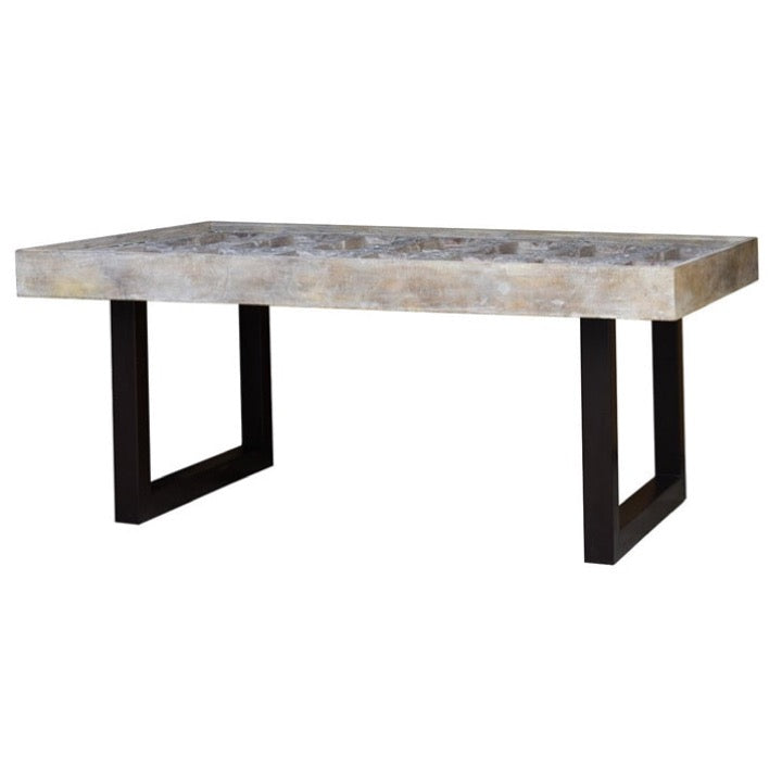 Shan Hand Carved Wooden Dining Table