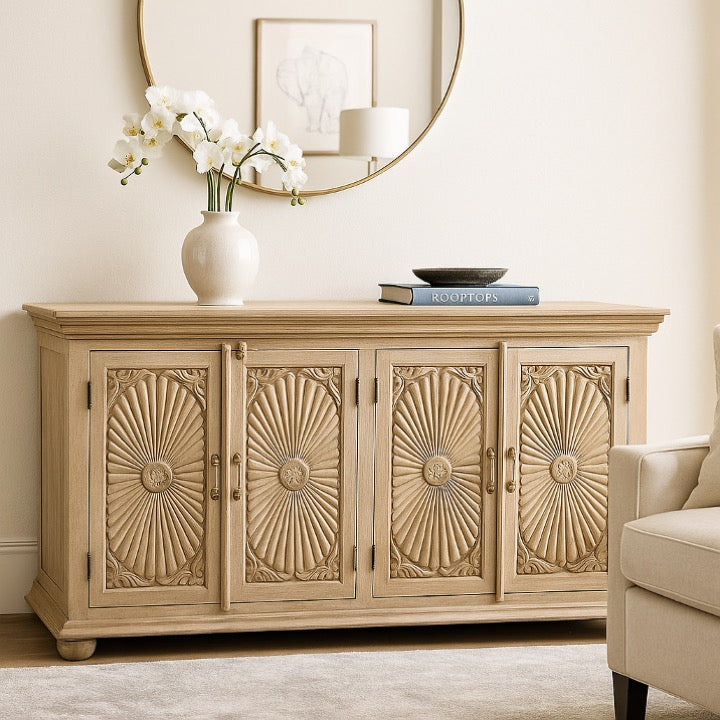 Joseph Hand Carved Sideboard