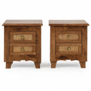 Switch Eric Hand Carved Wooden Bedside 2 image