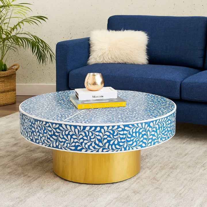 Paula Bone Inlay Coffee Table