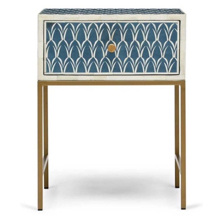 Kaya Bone Inlay Bedside