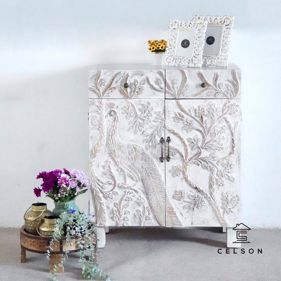 Shhing Carved Wooden Cabinet