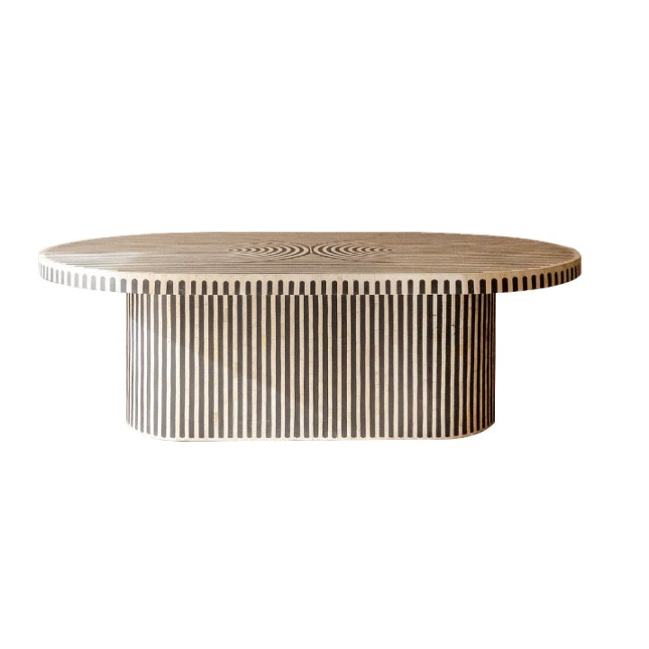 Liam Bone Inlay Dining Table