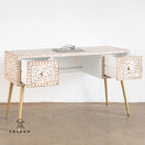 Switch Sarah Hand Carved Wooden Study Table 2 image