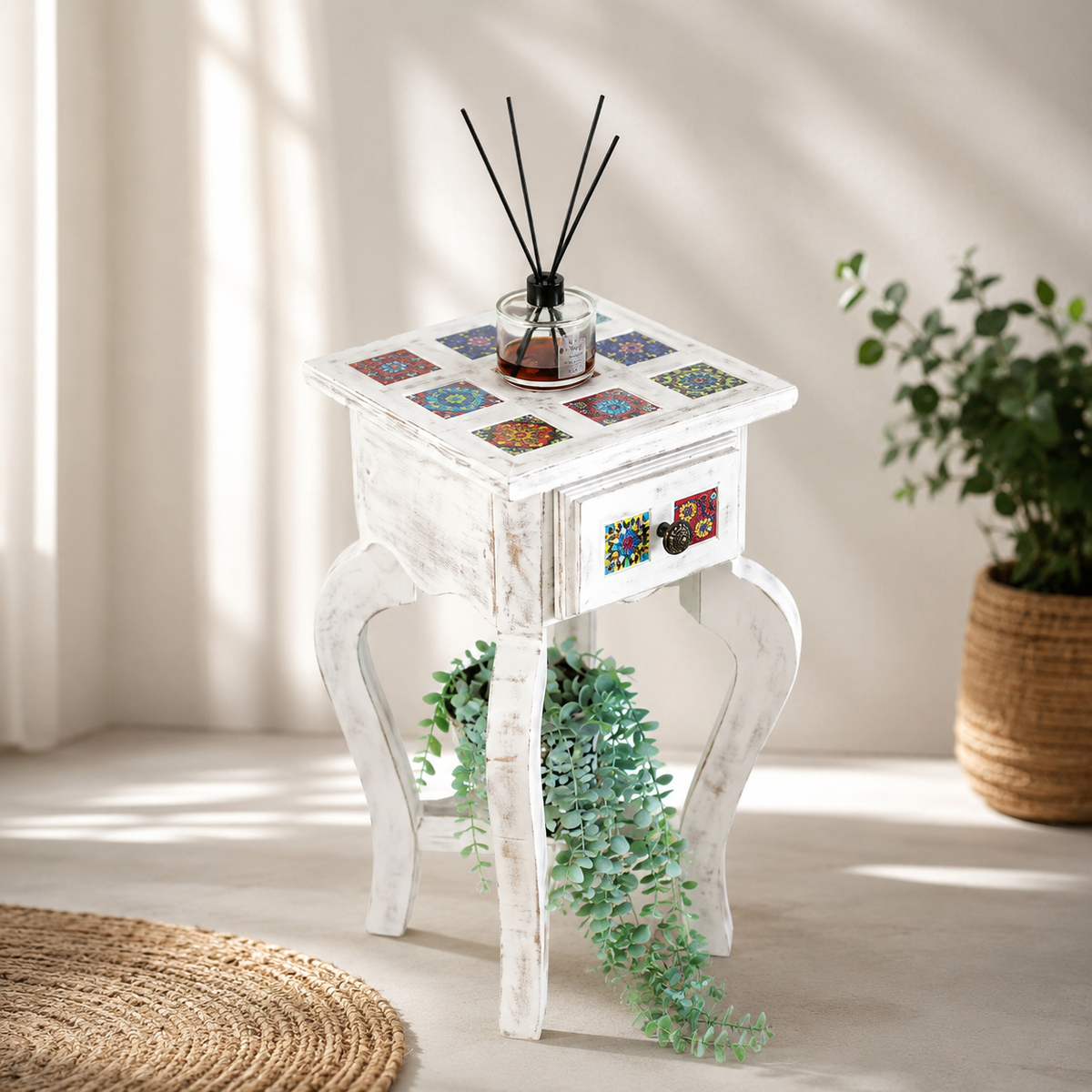 Shivi Tile Fitted Side table