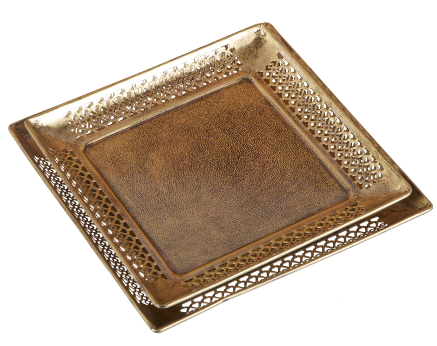 Ember Brass Finish Tray