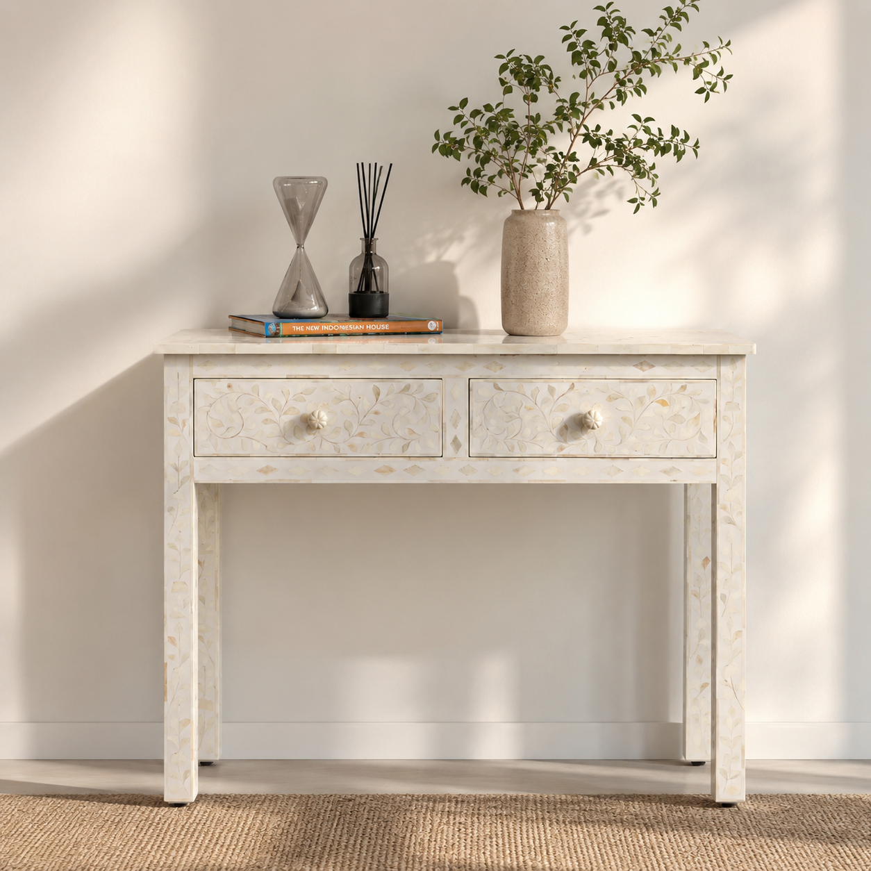 Bina Bone Inlay Console Table