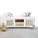 Switch Michelle Hand Carved Tile TV Cabinet 2 image