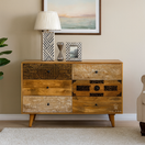 Switch Oswin Carved Wooden Dresser 2 image