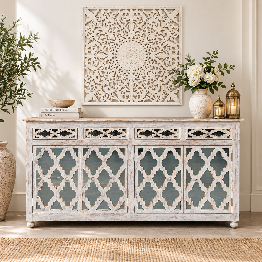 Angela Hand Carved Sideboard