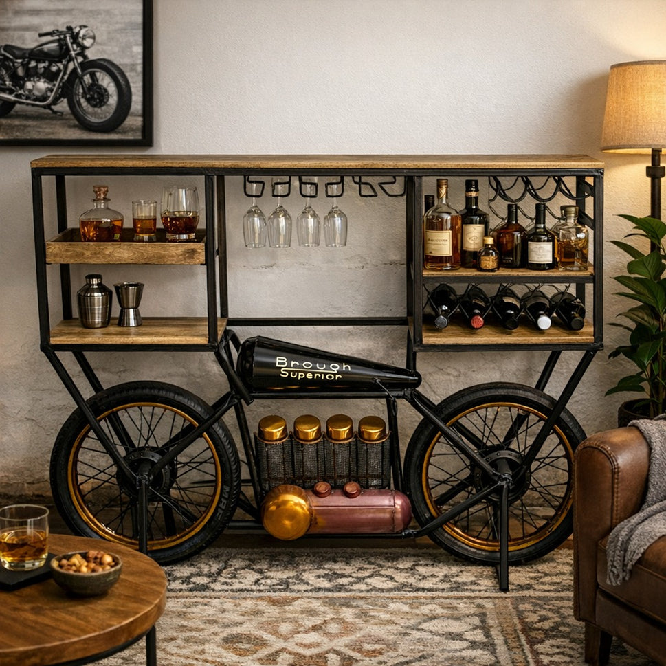 Bob Wooden Bar Cabinet