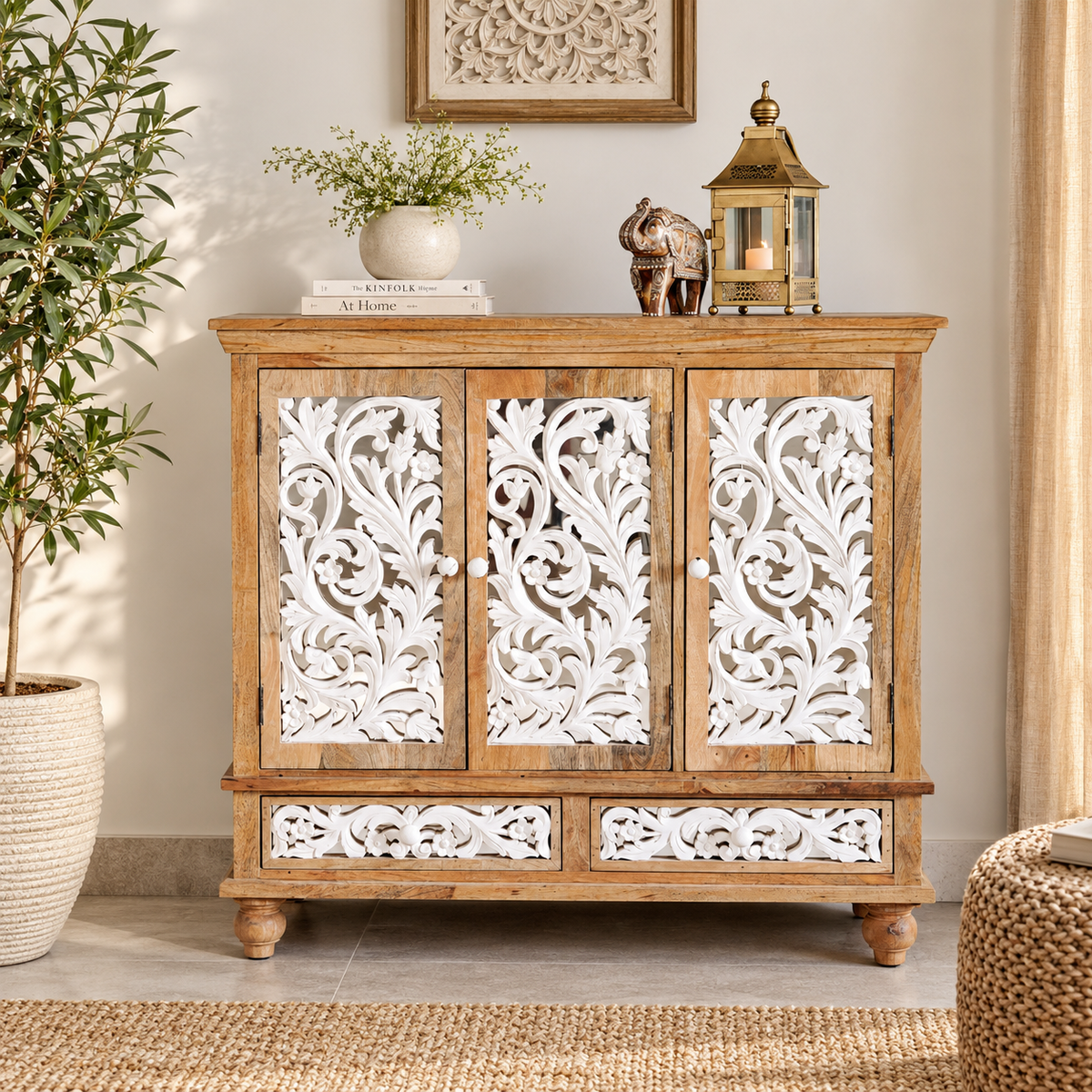 Martin Carved Cabinet