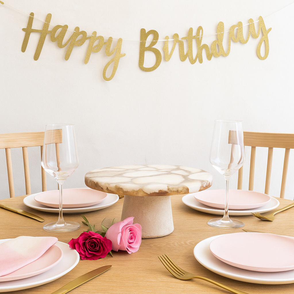 Agate Cake Stand