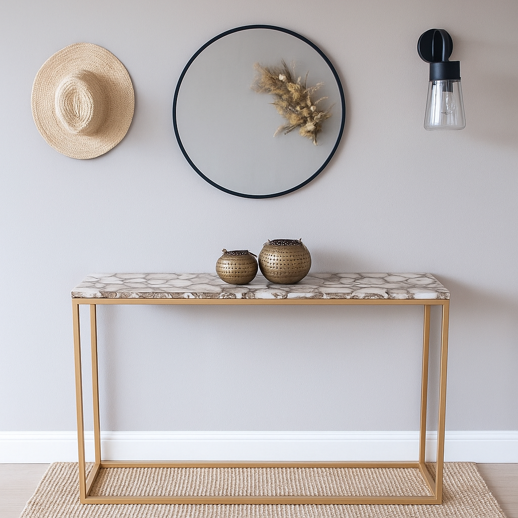 Kim Agate Console Table