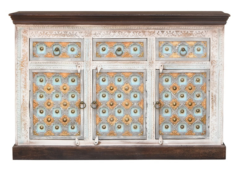 Wiki Hand Carved Wooden Buffet