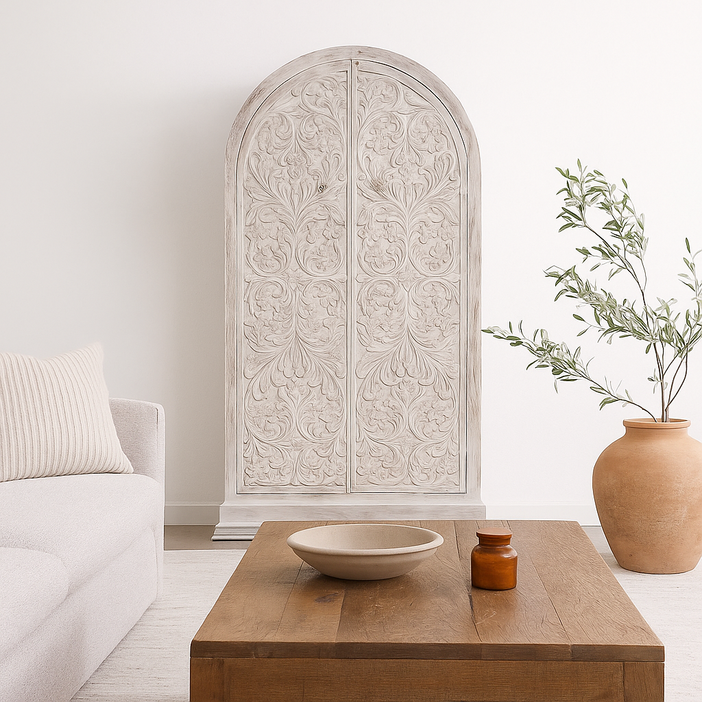 Gaya Hand Carved Almirah