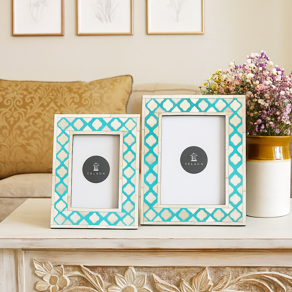 Liza Bone Inlay Photo Frame