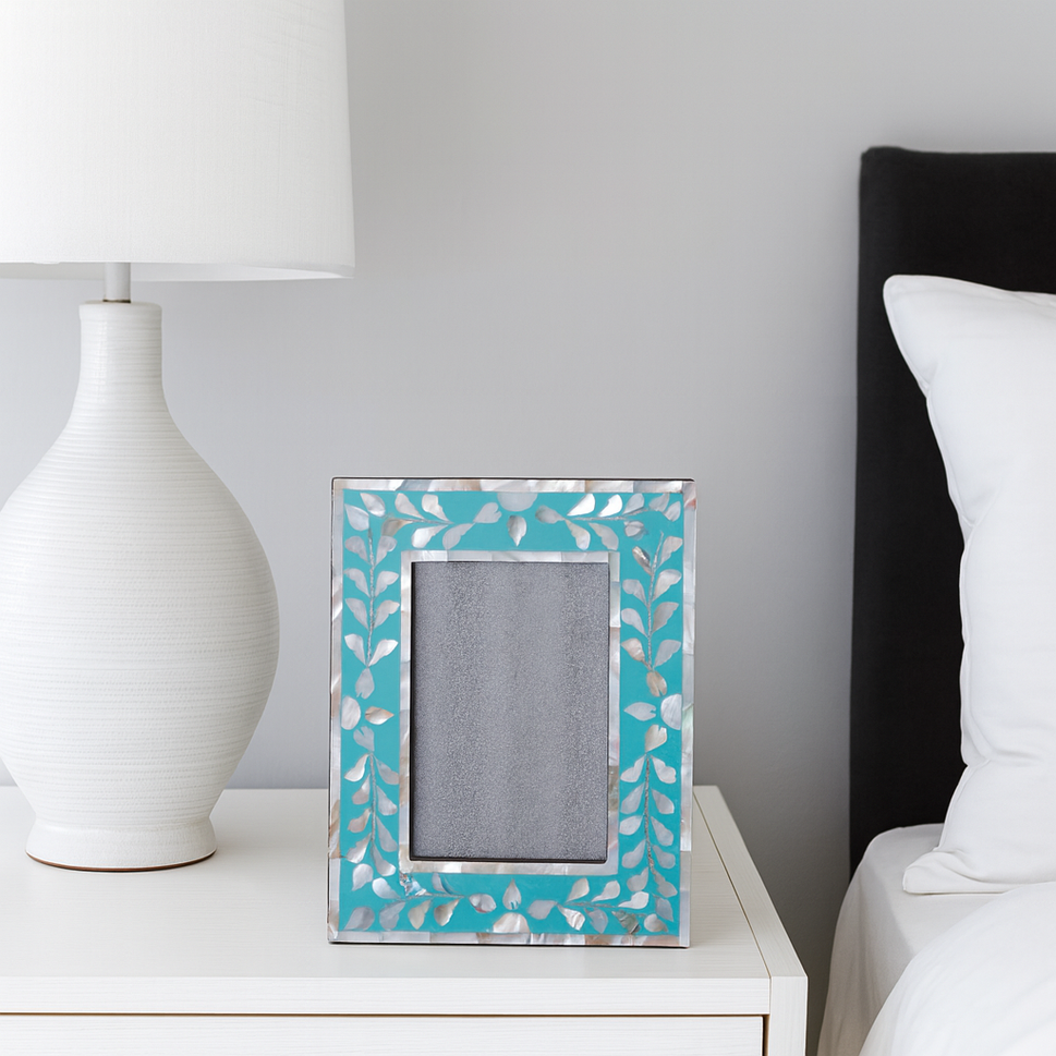 Aspen Mother Of Pearl Inlay Photo Frame