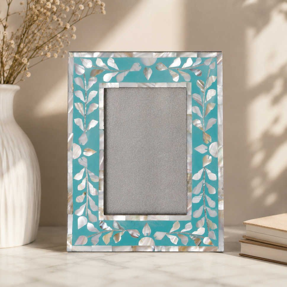 Aspen Mother Of Pearl Inlay Photo Frame