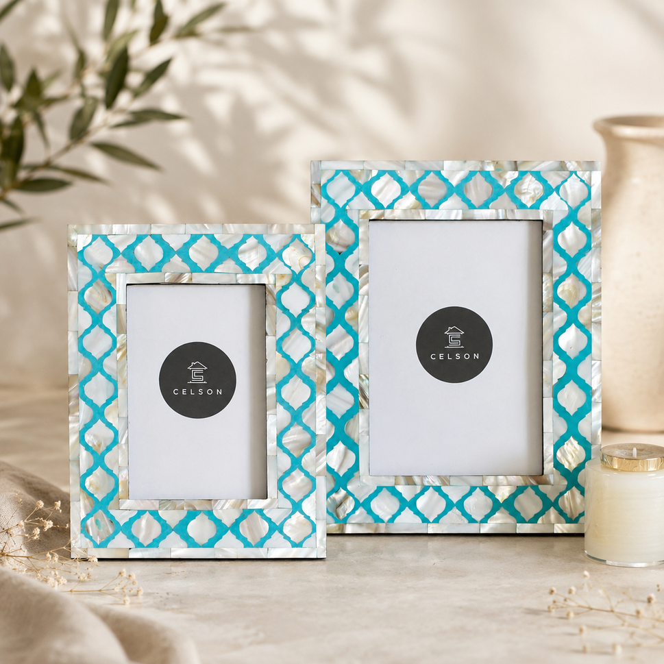 Lister Mother of Pearl Inlay Photo Frame
