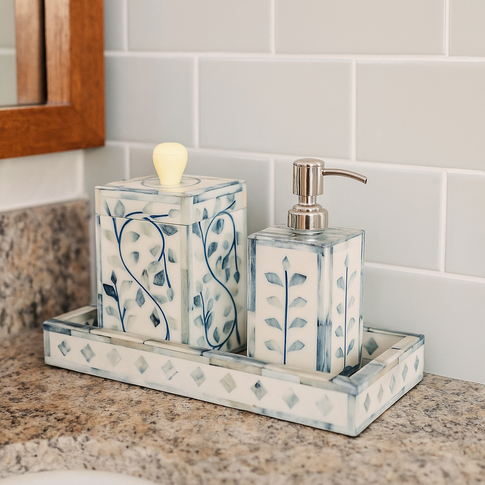 Mark Bone Inlay Vanity Accessories