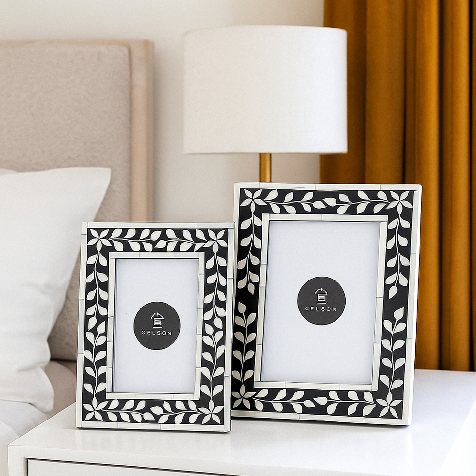Erica Bone Inlay Photo Frame